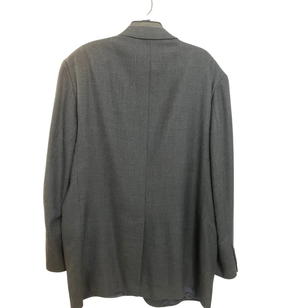 JOS A BANK Mens 48L Navy Blue Wool Blazer Suit Jacket‎ Sport Coat
